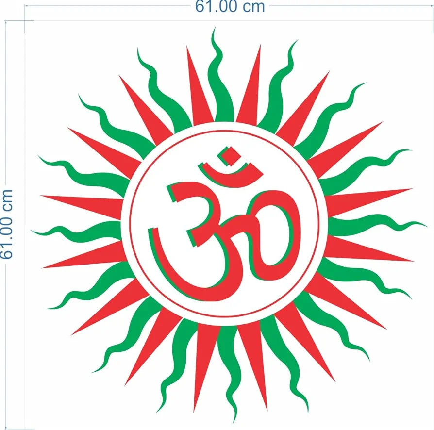Rangoli Vinyl Wall Sticker Self-Adhesive Wall Decor Parent 5 Design-21