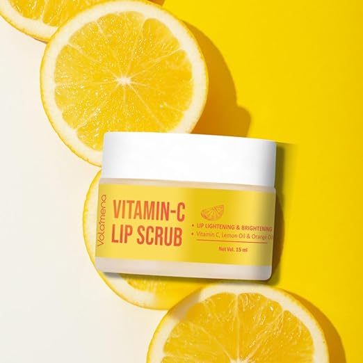 Volamena Lip Scrub with Lemon & Vitamin C For Lip - 15 ml