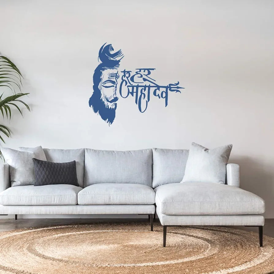 Rangoli White Glossy Vinyl Wall Sticker Premium Self-Adhesive Waterproof Parent-4 Design-22