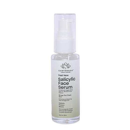 Earthraga Salicylic Face Serum Exfoliating & Repairing Damaged Skin - 30 ml