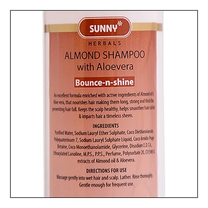 Sunny Almond Shampoo With Aloevera - 150 ml