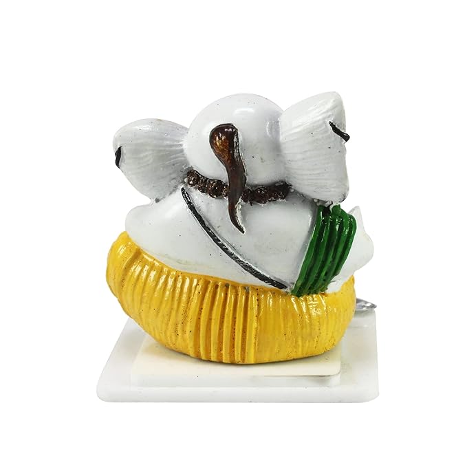 Ecraftindia Decorative Lord Ganesha Showpiece for Car Dashboard