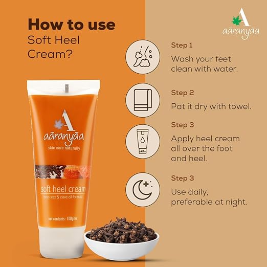 Aaranyaa Soft Heel Cream - 100 gms