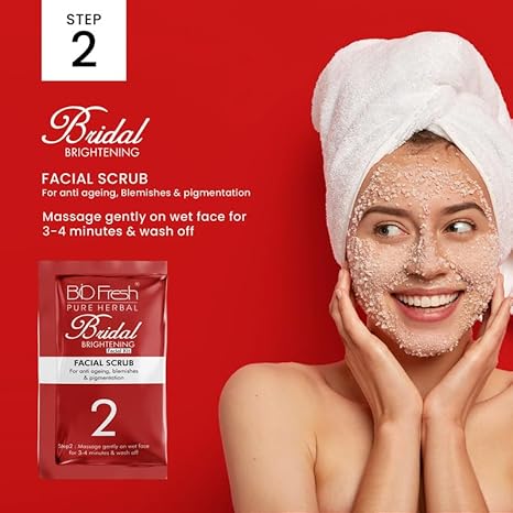 Biofresh Herbals Bridal Glow Facial Kit - 46 gms Each (Pack of 2)