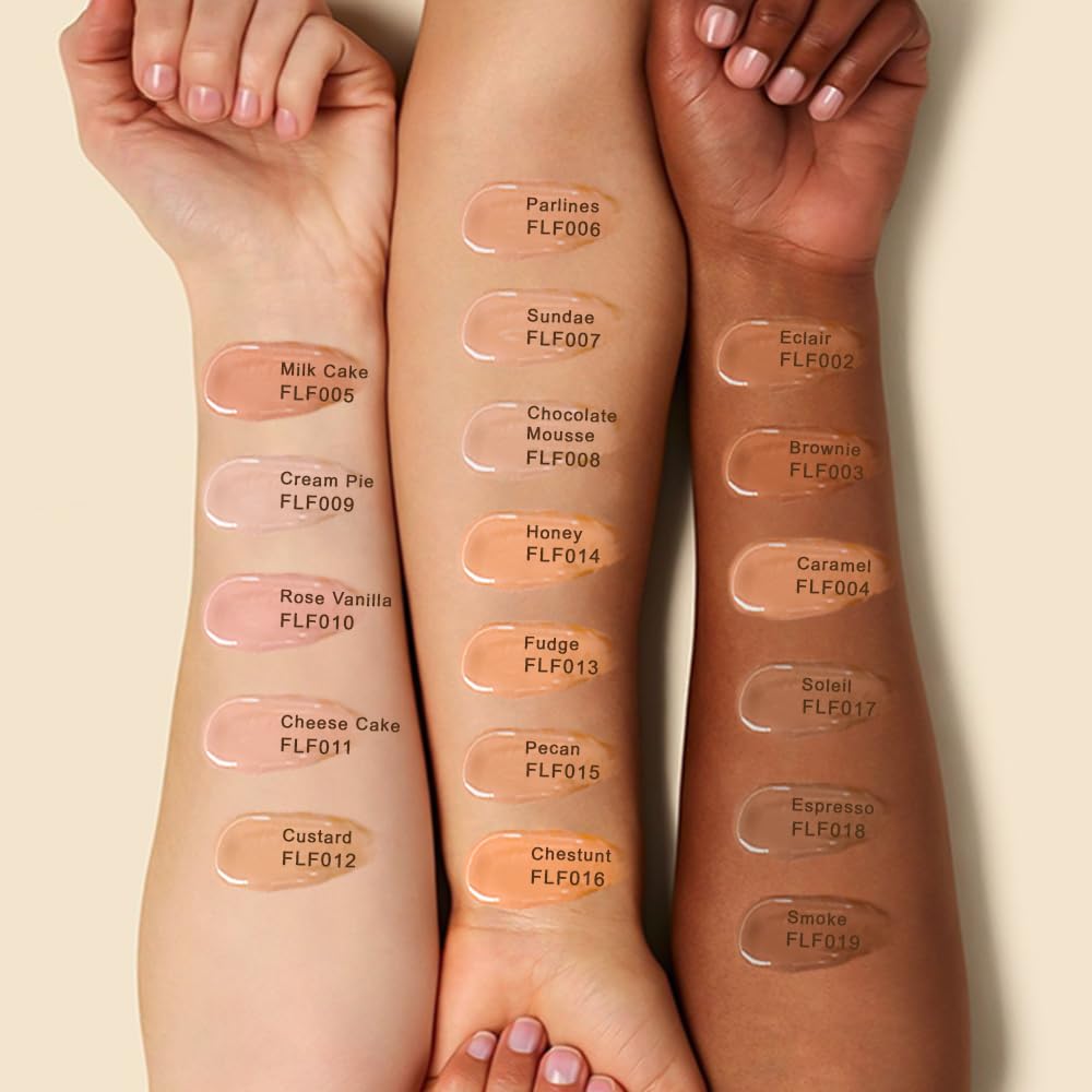 Daily Life Forever52 Ultra Definition Liquid Foundation | 24H Wear, Medium to Full Coverage, Pore-Minimizing & Mattifying, Long Lasting, Anti-Aging, Satin Finish| All skin type - Honey (FLF014) 30ml