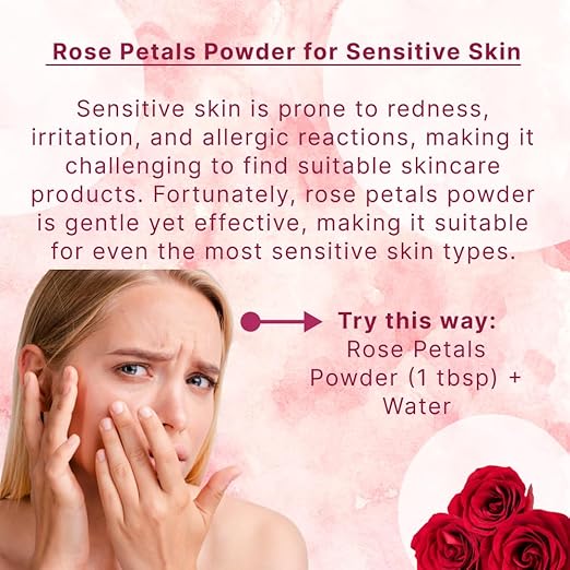 Vriksha Veda Rose Petals Powder Natural Face Pack - 100 gms