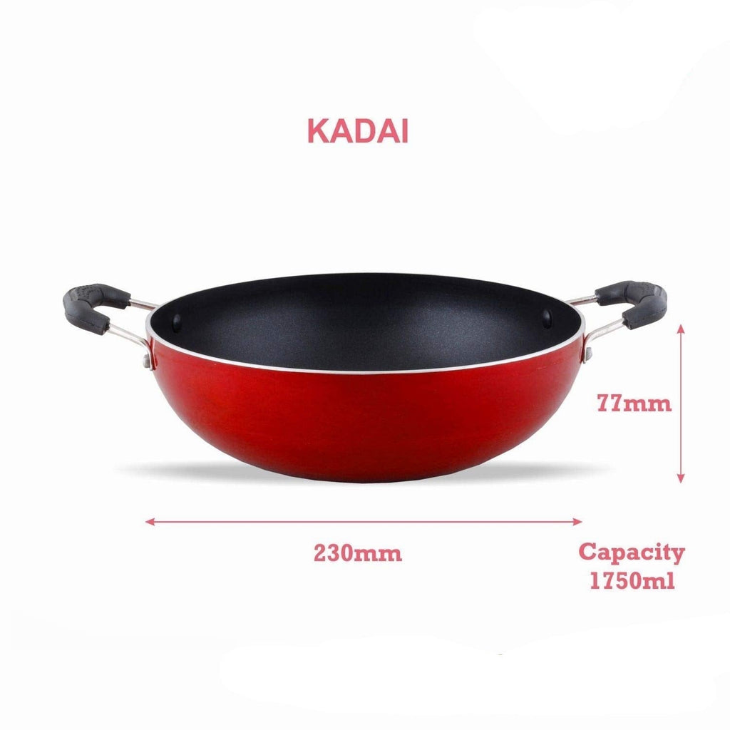 Pigeon Navrang Non-Stick Gift Set Tawa & Kadai 2 Pcs