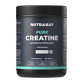 Nutrabay Pure Micronised Creatine Monohydrate Powder 3000 mg/Serving |Trustified Certified | Fast Absorption â€“ Increases Lean Muscle Mass, Strength & Power â€“ 400g, Unflavoured