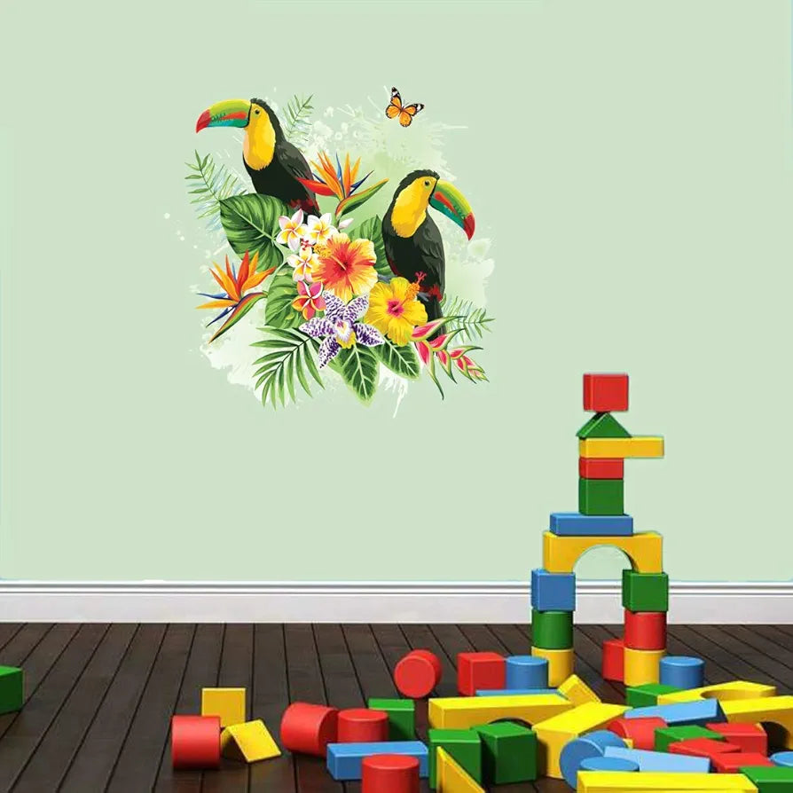 Rangoli White Glossy Vinyl Wall Sticker Premium Self-Adhesive Waterproof Parent-2 Design-7