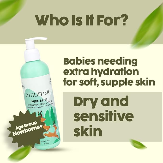 Omumsie's Pure Bliss Natural Baby Body Lotion - 250 ml