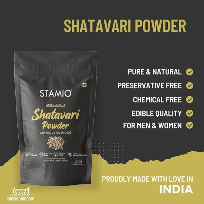 Stamio Shatavari Root Powder - 750 gms