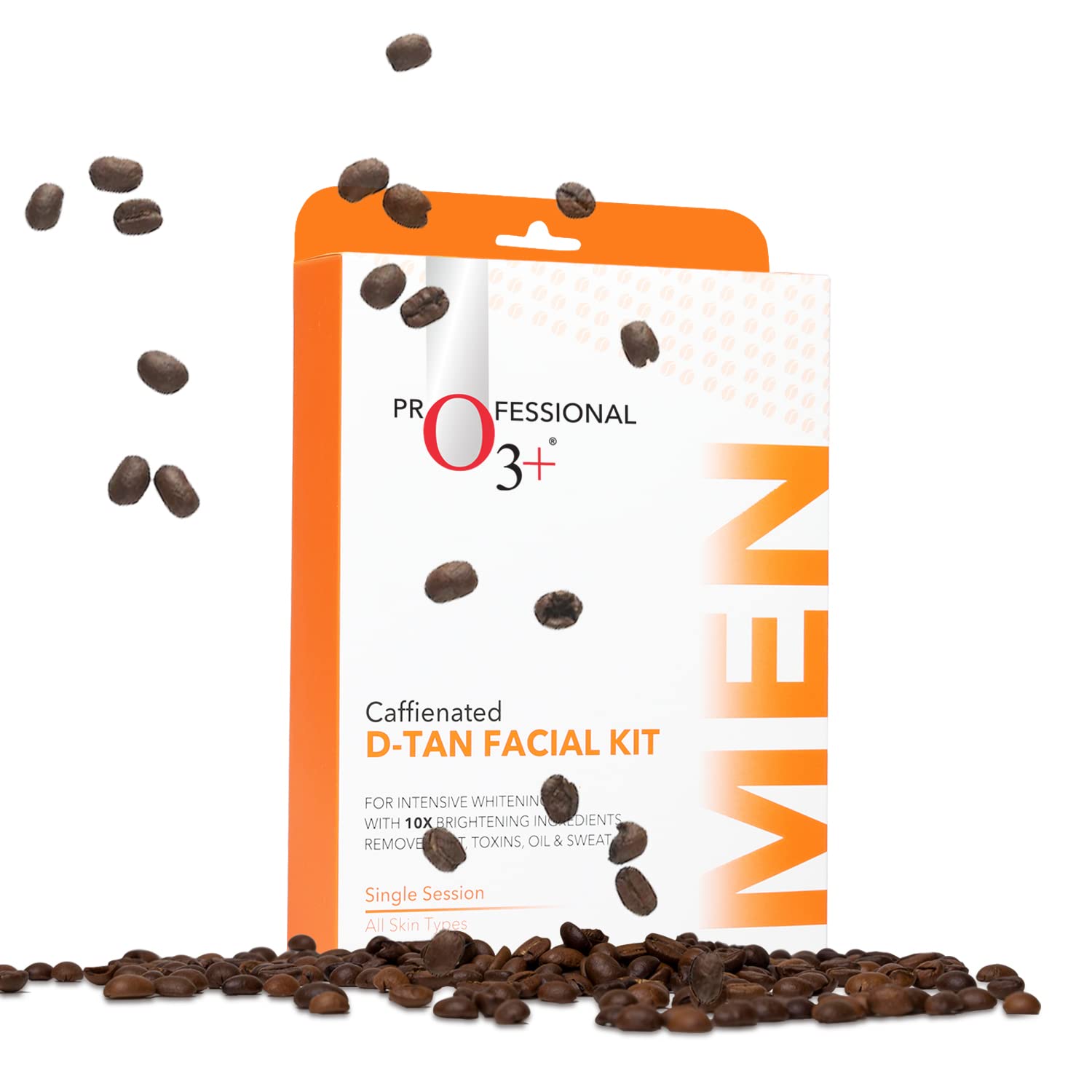 O3+ Caffeinated D-Tan Facial Kit for removing dirt toxins oil and sweat single session for All Skin Types 40 GM