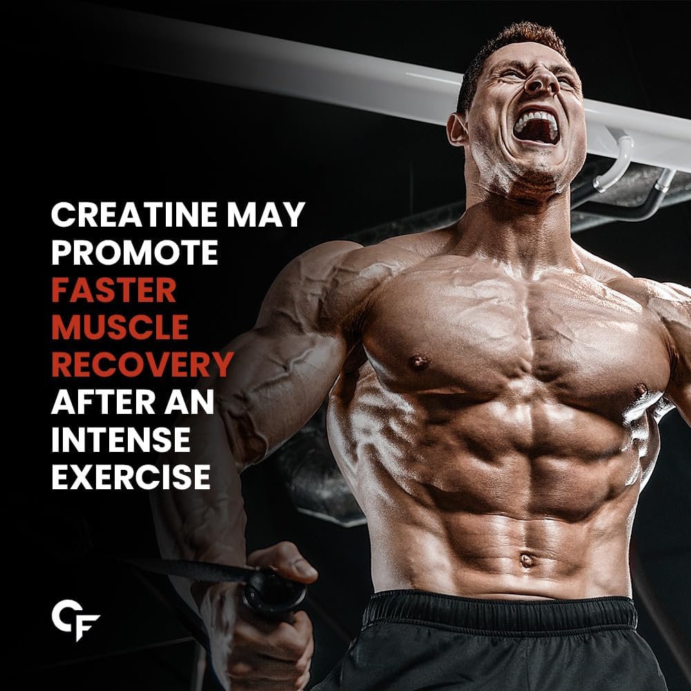 Carbamide Forte Micronised Creatine Monohydrate Powder | Creatine Supplement for Lean Muscle Volumization, Strength & Energy-Cola- 62 Servings - 250 Grams