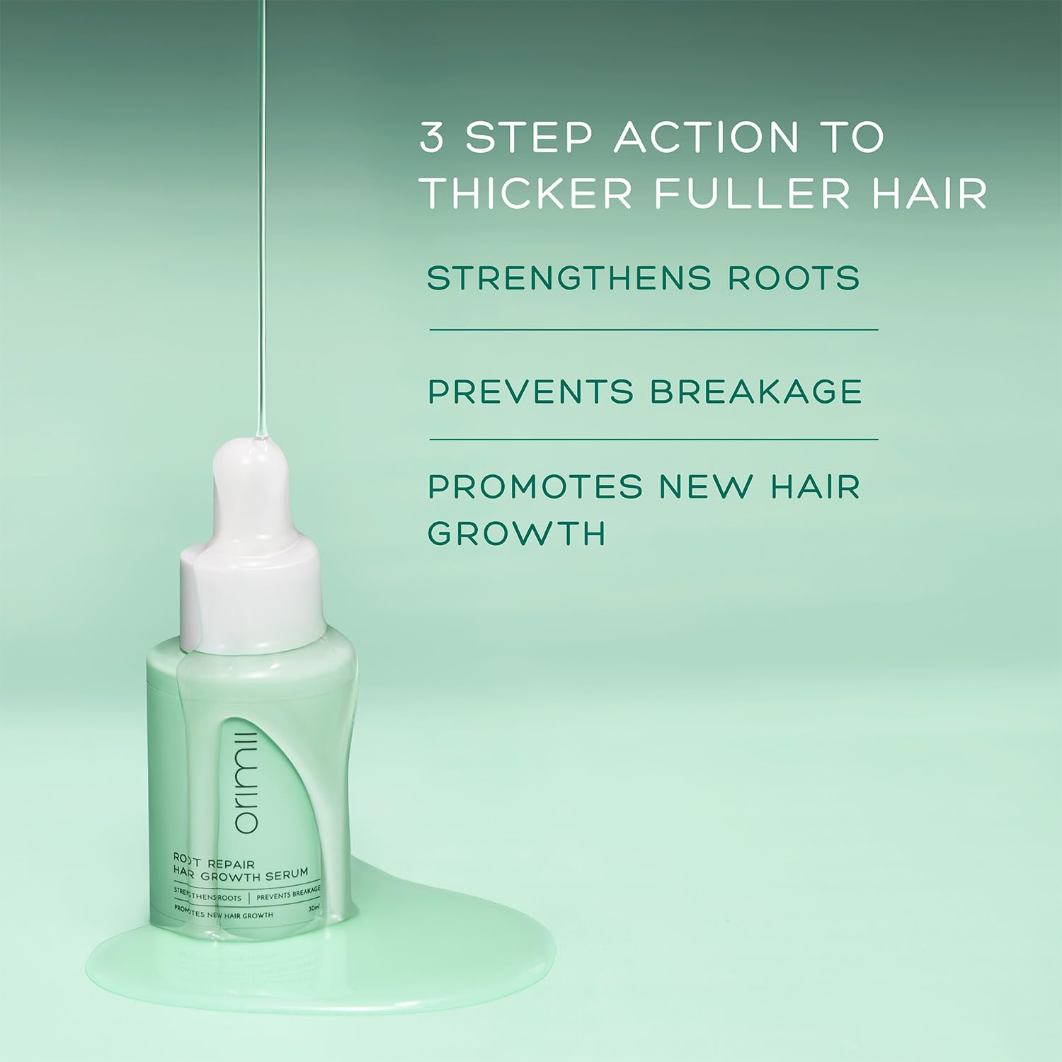 Orimii Postpartum Hair Growth Serum with Redensyl | Repairs Roots, Promotes Hair Growth & Prevents Breakage After Delivery | Lightweight, Non-Sticky & Non-Greasy | Loved by New Mamas â€“ 30ml