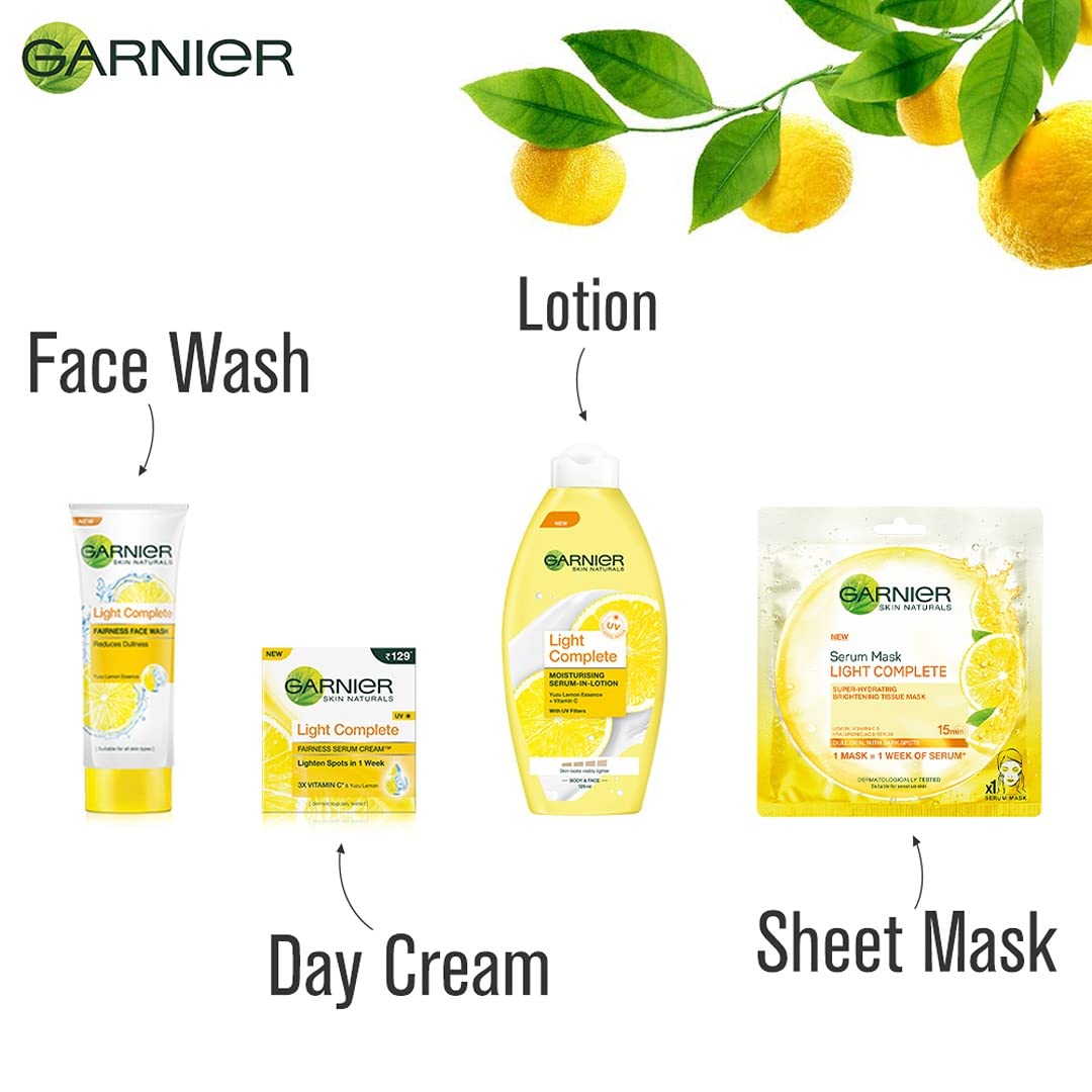 Garnier Skin Naturals Bright Complete Moisturises Serum - Lotion - 250 ml