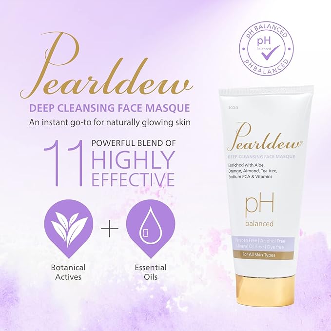 Pearldew Deep Cleasing Masque - 100 Gms | Pack of 2