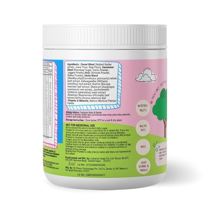 Trick or Treat Better Herbs Brainify Nutrition Drink Powder Vanilla