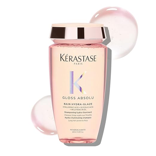 Kerastase Gloss Absolu Anti-Frizz Shampoo For Bouncy Glossy Hair - 250 ml