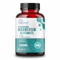 Pure Magnesium Glycinate - Maximum Strength Chelated Magnesium Supplement for Women and Men for Muscle Cramps, Sleep Support and Nerve Health- 2000mg Per Serving, 120 Vegetarian Tablets