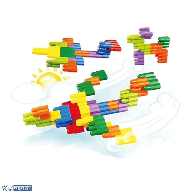 Kids Mandi Educational Bullet Blocks Toys Multicolor