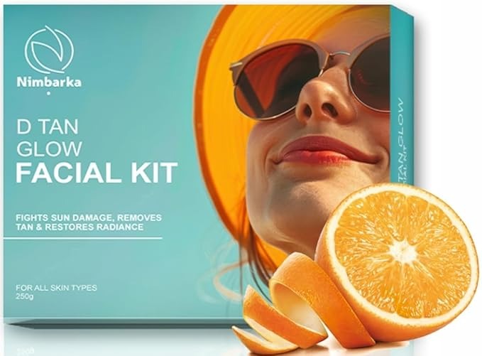 Nimbarka D Tan Glow Facial Kit - 250 gms