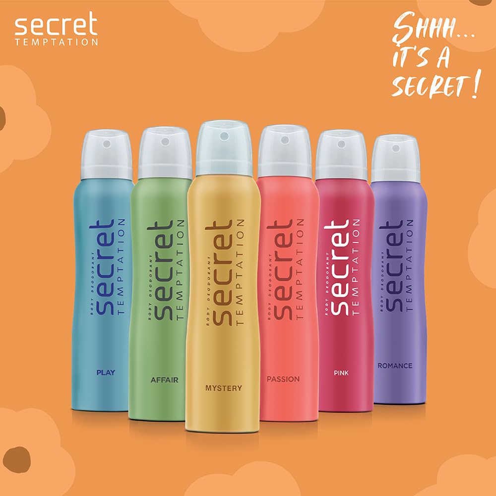 Secret Temptation Mystery Deodorant for Women, 160ml