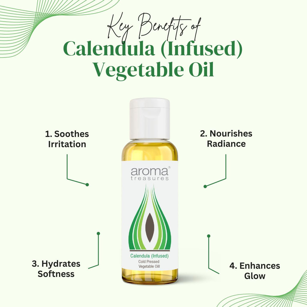 Aroma Treasures Calendula Infused Oil, 50 ml