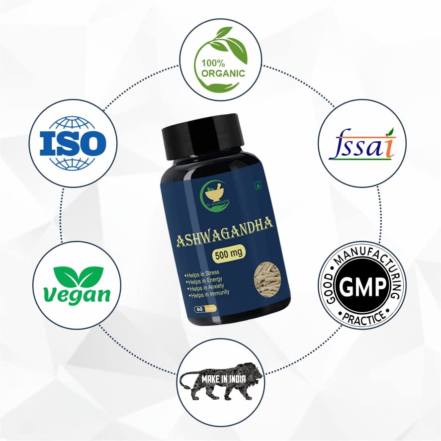 Fij Ayurveda Ashwagandha Capsule - 60 Capsules