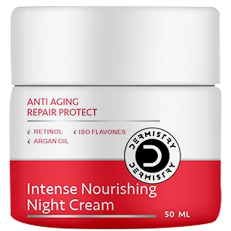 Dermistry Anti Aging Retinol Hyaluronic Acid Skin Night Cream - 50 ml