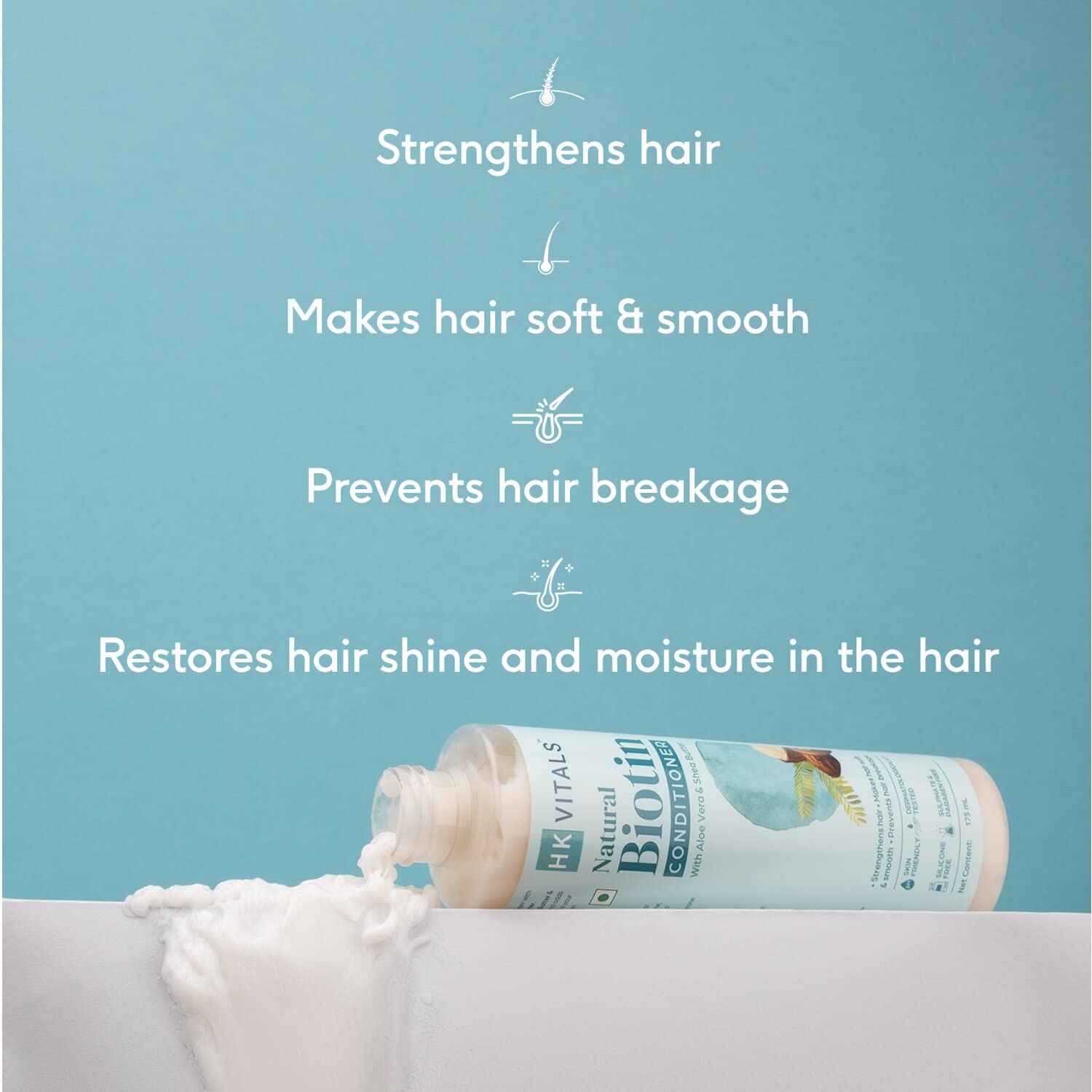 Healthkart Hk Vitals Biotin Anti Hair Fall Conditioner - 175 ml