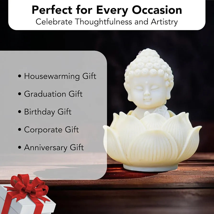 Ekhasa Nostrae Buddha with Lotus Show Pieces