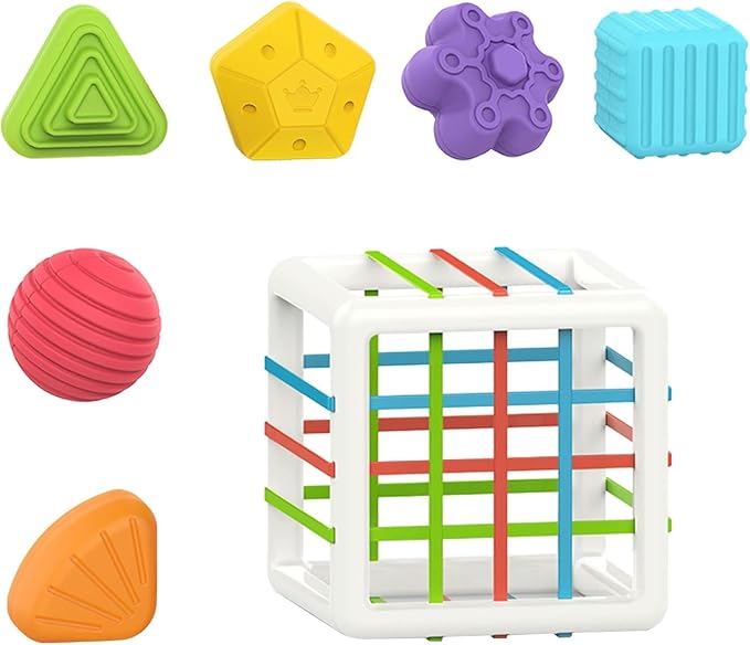 Kidology Baby Shape Sorting Toy with Colorful Toys