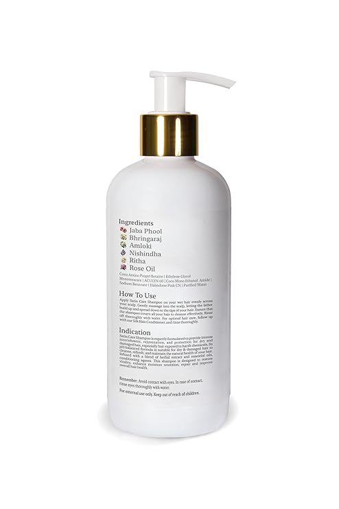 Arish Bio-natural Satin Care Shampoo - 300 Ml