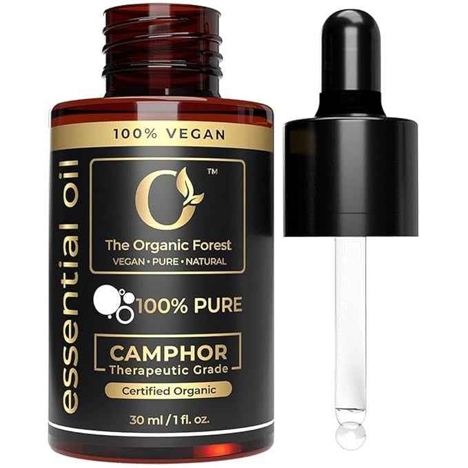 The Organic Forest Organic Camphor Essential Oil - 30 ml