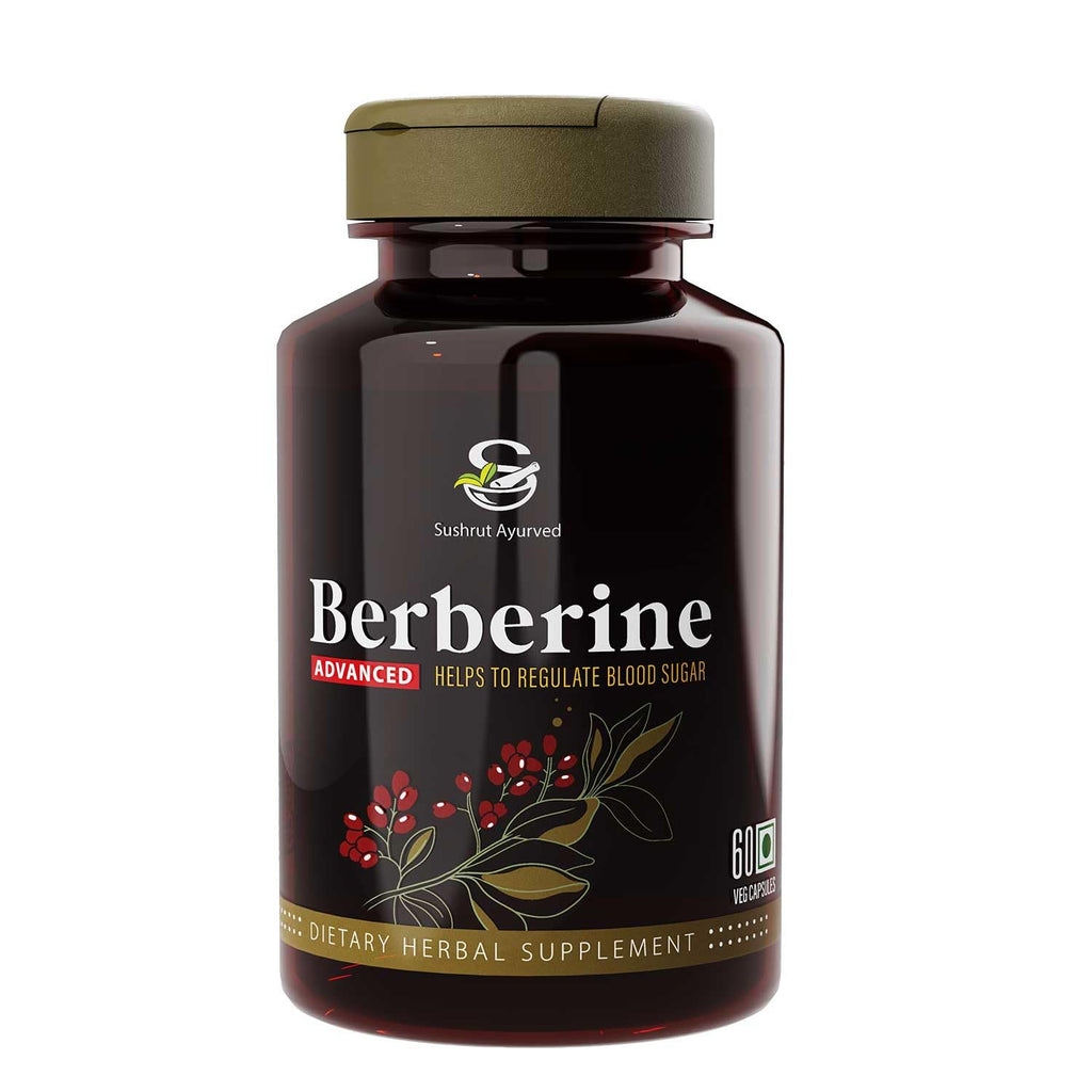Berberine Advanced 500mg Capsules for Glucose Balance, Optimal Metabolism & Weight Management â€“ Plant-Based Formula with Banaba, Piperine & Cinnamon Extracts [Vegan Friendly] (Pack of 1 - 60 Capsules Each)
