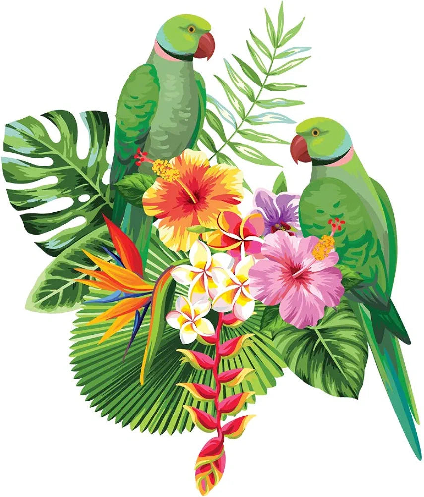 Rangoli Vinyl Wall Sticker Self-Adhesive Wall Decor Design-17