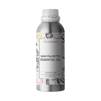 VedaOils Saw Palmetto Essential Oil Pure, Natural For Hair Growth - 100 ml