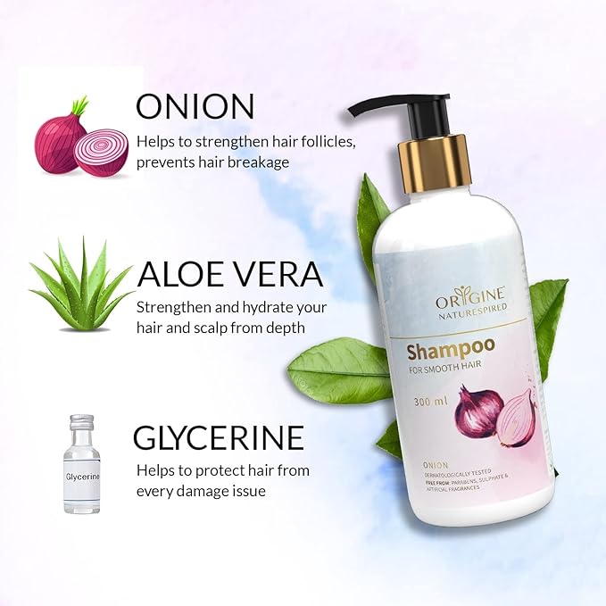 Origine Naturespired Shampoo For Smooth Hair - 300 ml