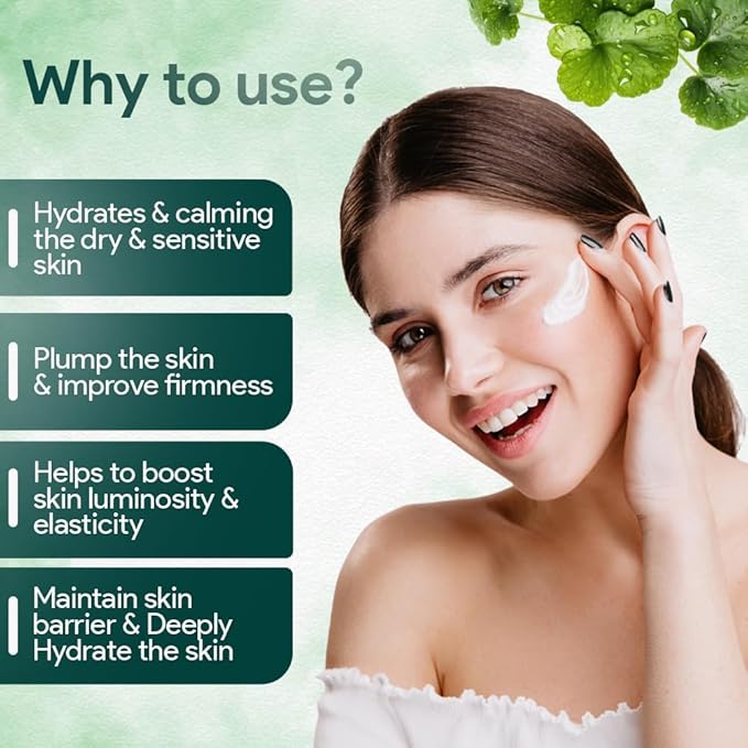 Vamp Beauty Centella Calming Sensitive Face Moisturizer - 50 Gms