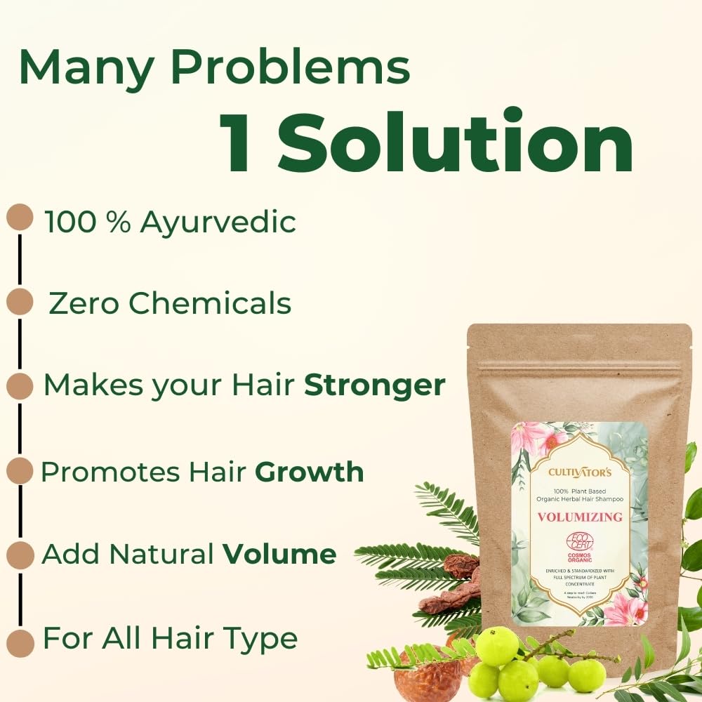 Cultivator's Volumizing Natural Hair Shampoo - 250 gms
