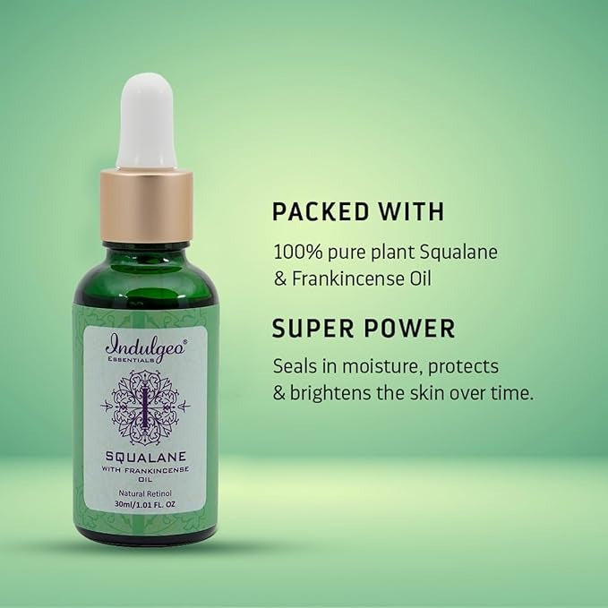 Indulgeo Essentials Squalane Skin Hydrator With Plant Derived Retinol - 30 ml