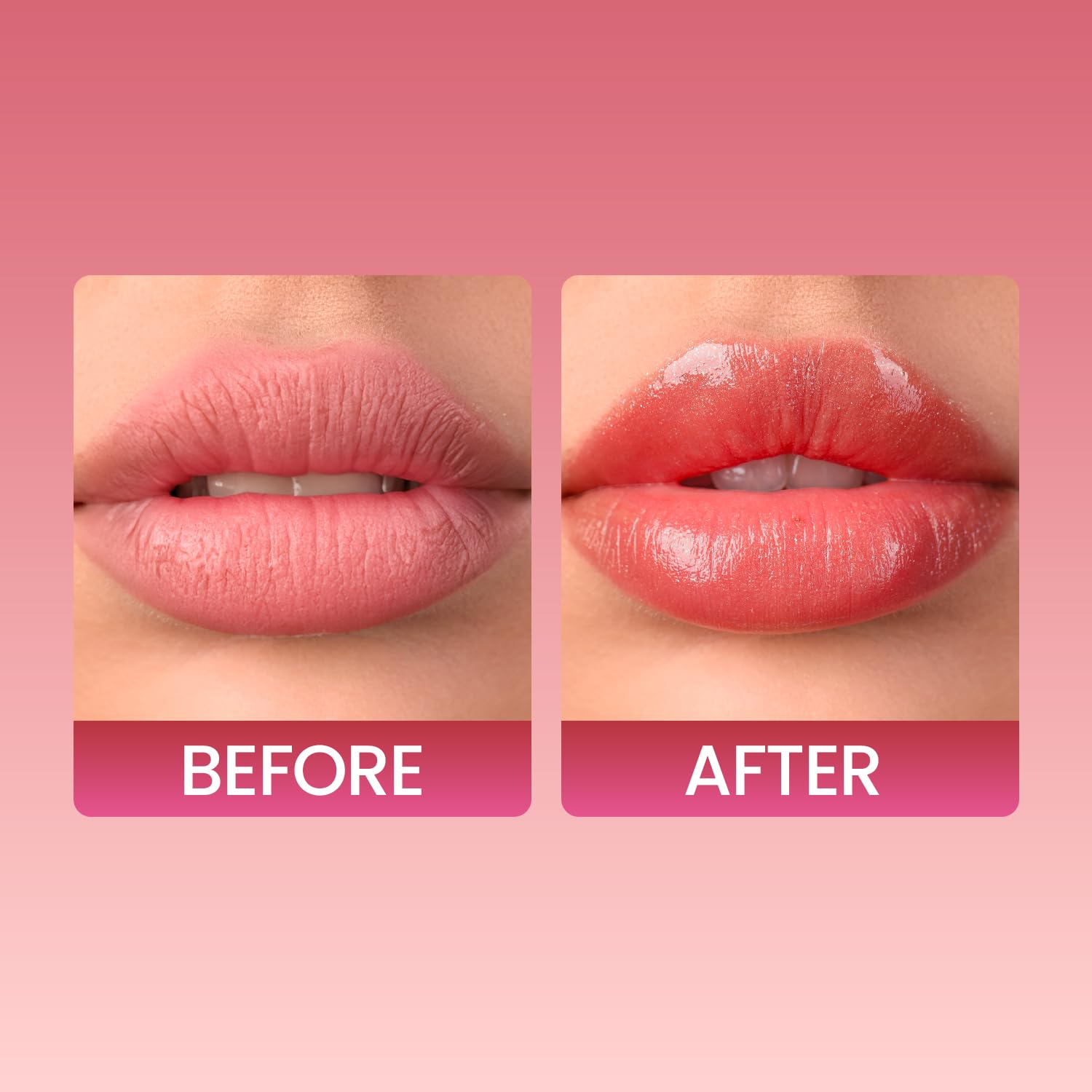 Swiss Beauty Dip Tint Lip Oil | Colour-Changing Lip Oil | Glossy Finish | Long-Lasting Moisturisation | Enriched with Vitamin E | Shade-01 Strawberry, 3ml