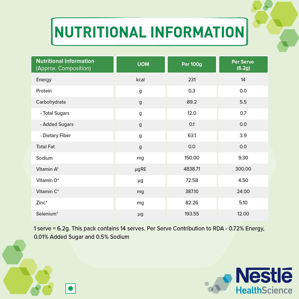 Resource Nestle Fiber Choice | Partially Hydrolyzed Guar Gum (Phgg), Prebiotic Fiber + Immunonutrients* | Contains 14 Sachets | 86.8g