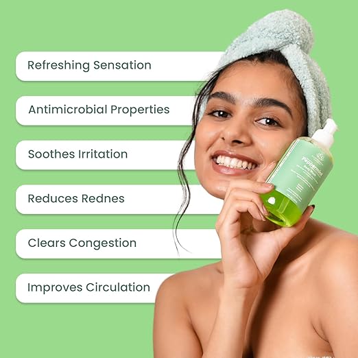Earthraga Peppermint Tea Tree Eucalyptus Body Wash - 200 ml