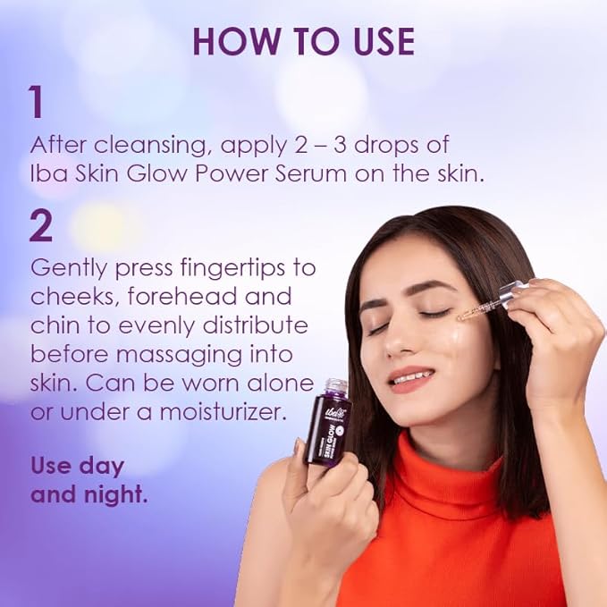 Iba Advanced Activs Youth Preserve Skin Glow Power Serum With Vitamin C Serum for Glowing Skin - 30 Ml