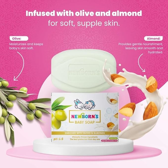 Newborn’s Baby Moisturizing Soap - 100 ml