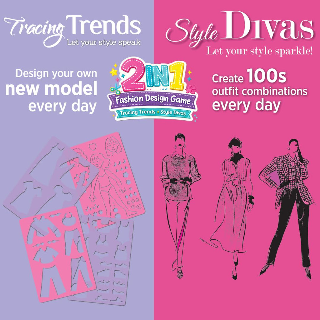Toymate Fashion Parade 2 in 1 Fashion Design Multicolored