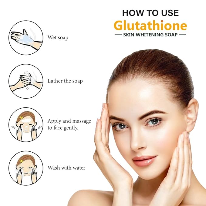 La Organo Glutathione Haldi Chandan Skin Lightening & Brightening Soap - 100 Gms