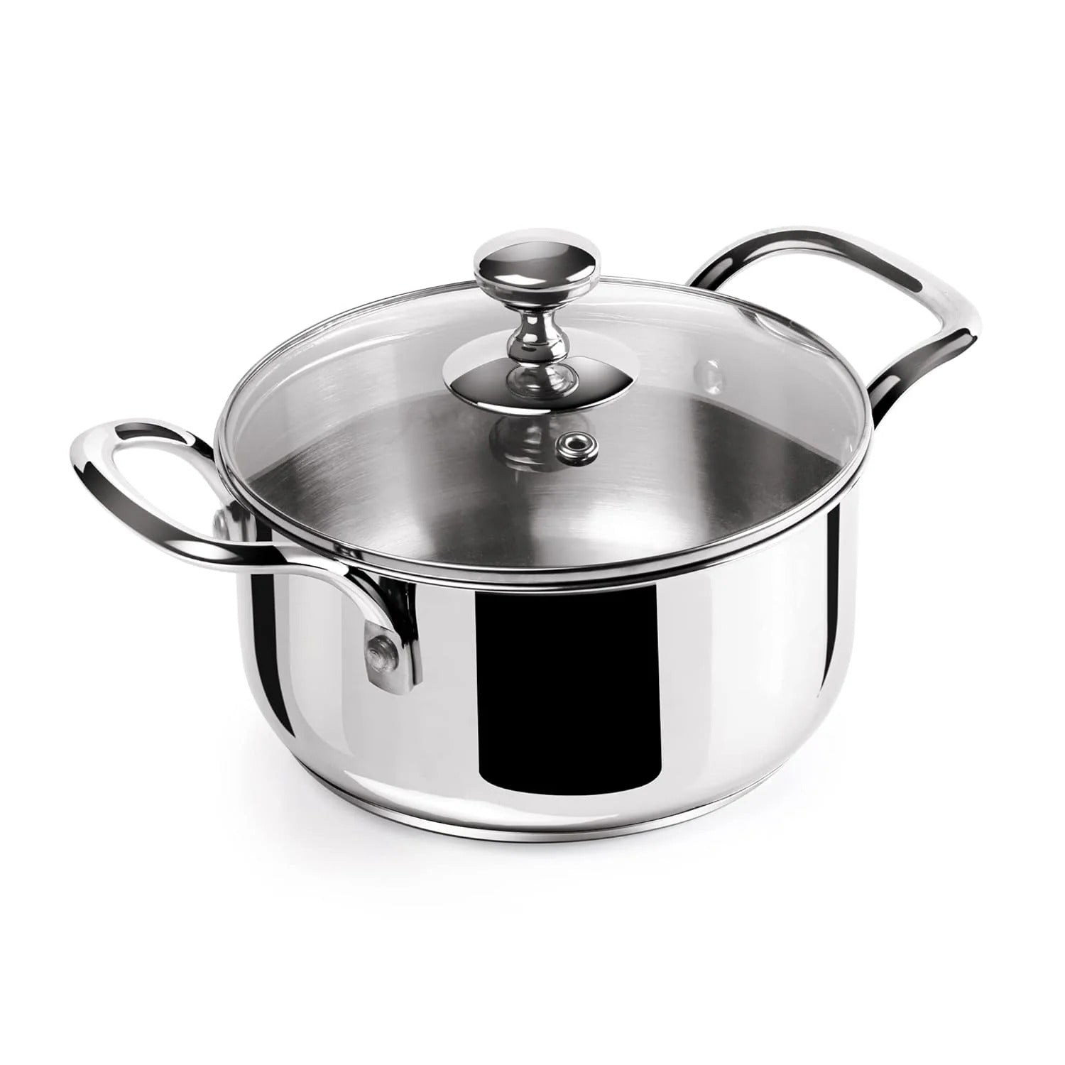 Milton Tri-Ply Stainless Steel Casserole with Lid