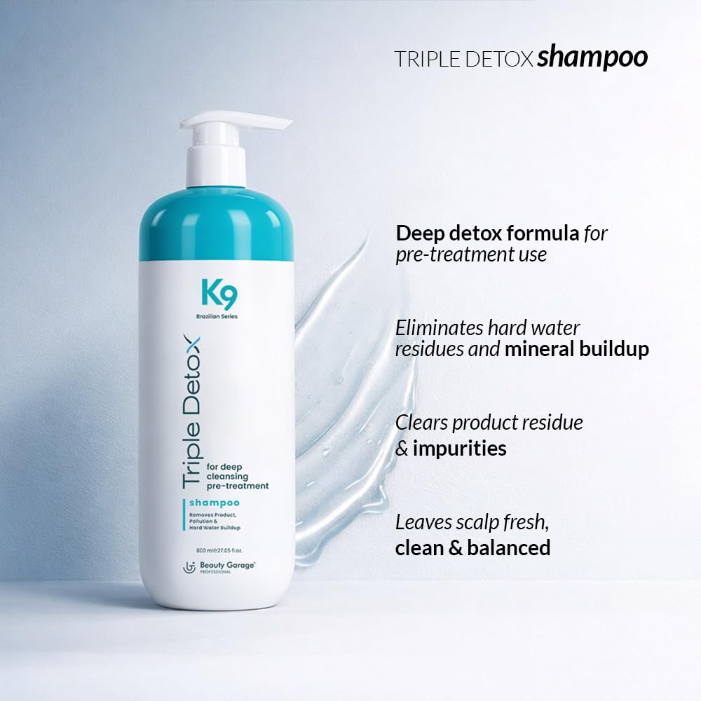 Beauty Garage K9 Triple Detox Shampoo 800ml